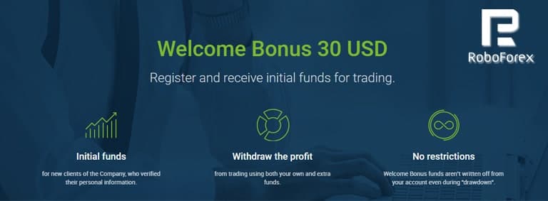 RoboForex | $30 Welcome Bonus, fxpro welcome bonus.