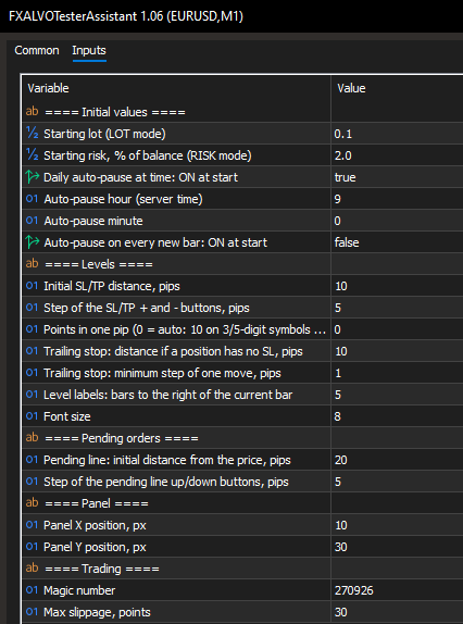 fxalvo-tester-assistant-inputs