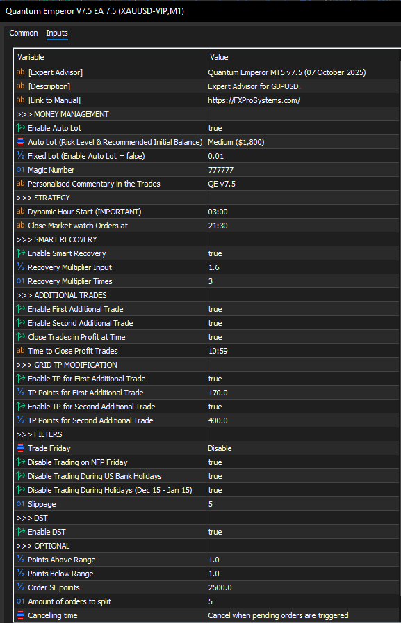 quantum-emperor-mt5-ea-settings